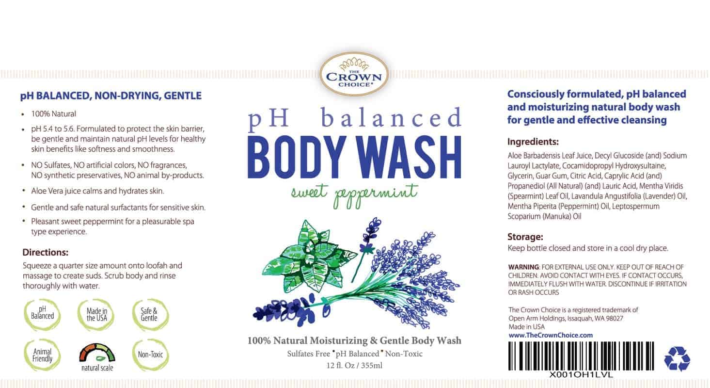 The Best pH Balanced Body Wash for Your Skin THE CROWN CHOICE