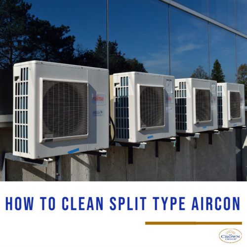 How to Clean Split Type Aircon the Easy Way 1 how to clean split type aircon with compressor located out side of the building