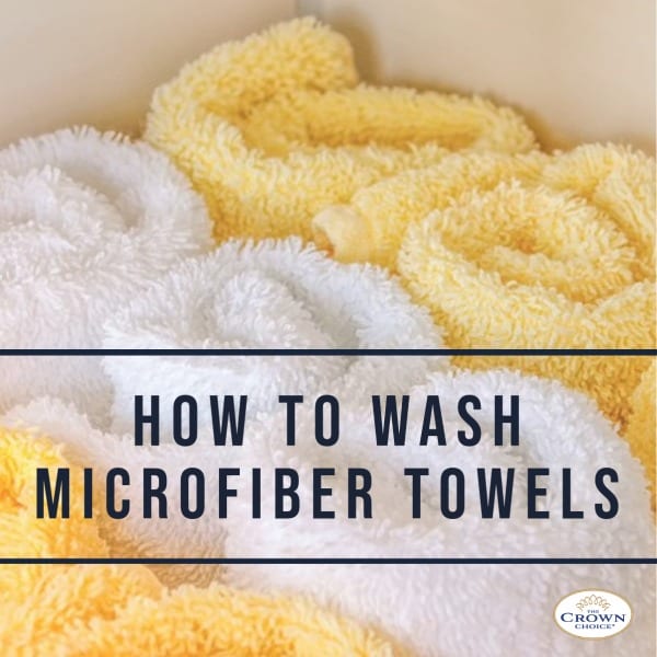 How to Wash Microfiber Towels: Easy Care Guide 1 How to Wash Microfiber Towels: Set of yellow and white microfiber towels