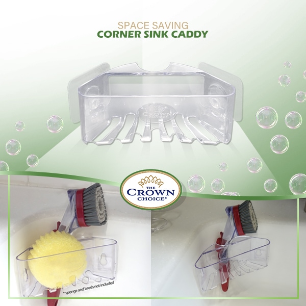 Buy online Corner Sink Caddy Space Saver — Best Sink Corner Sponge