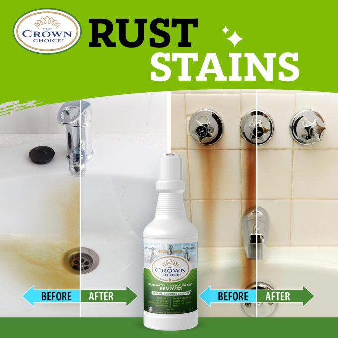 Best Hard Water Stain Remover The Crown Choice Hard Water Stain Remover THE CROWN CHOICE