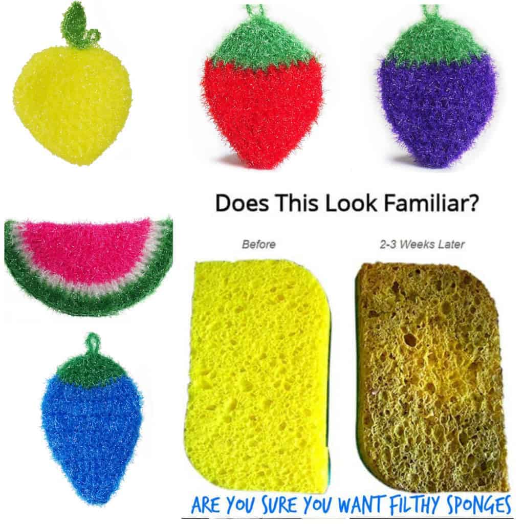 Sponges Vs Scrubbies - Is Nylon Netting for Scrubbies Better? 2 Sponges Vs Scrubbies - Is Nylon Netting for Scrubbies Better? 1