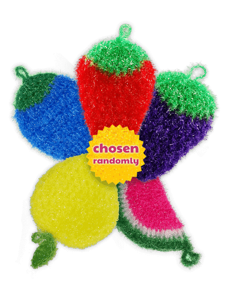 dish scrubbie fruit scrubber packs