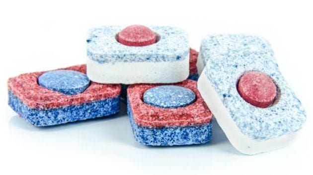 How to Get Burnt Smell Out of Microwave 2 read and blue bar soap for laudnry and general cleaning