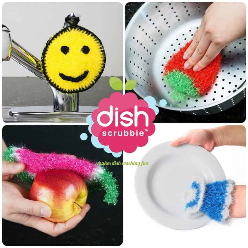 Dish Scrubbie Packs | No Odor Net Cloth Scrubber, Washcloth, Dish Rag Cloths